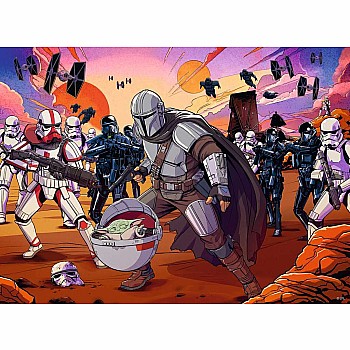 Ravensburger "Star Wars The Mandalorian: Face Off" (200 pc Puzzle)