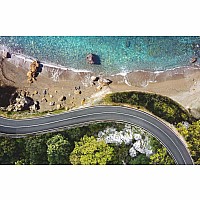 Jigsaw Puzzle Beachroad - 200 Pieces Puzzle