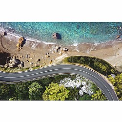 Jigsaw Puzzle Beachroad - 200 Pieces Puzzle