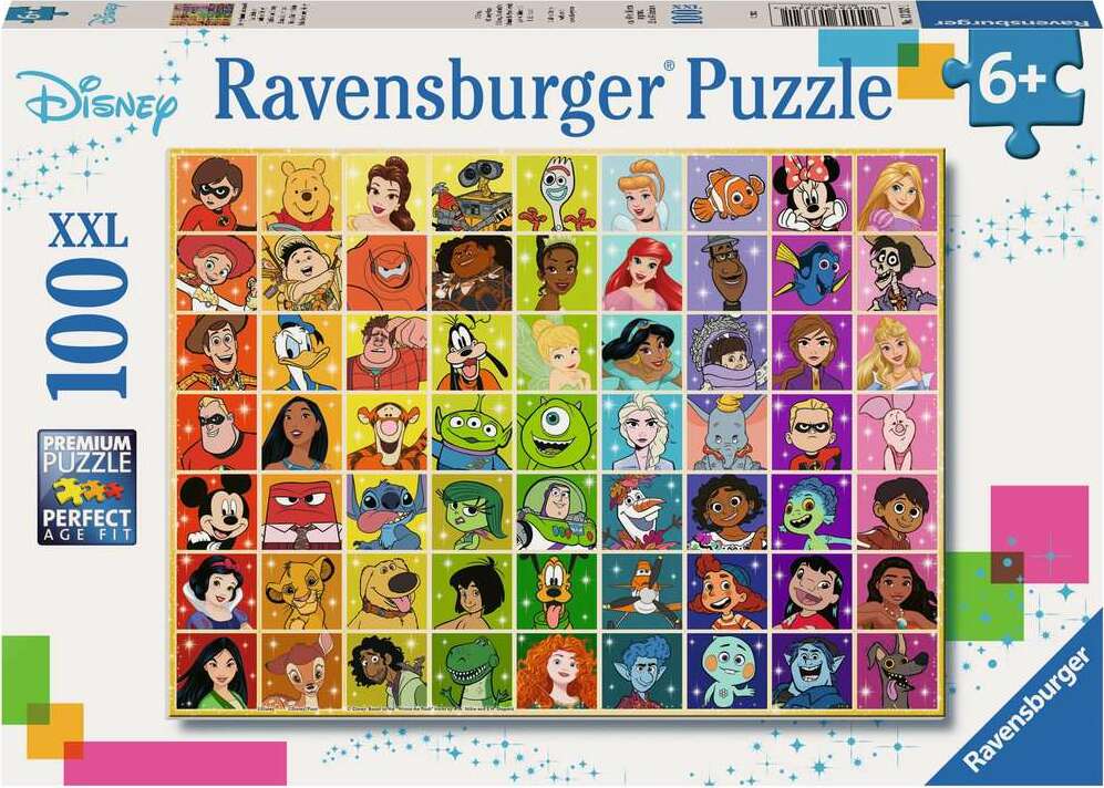 Disney Color Palette 100 Piece Puzzle