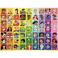 Disney Color Palette (100 Piece Puzzle)