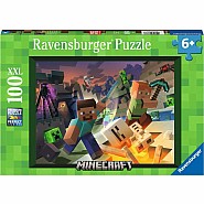 Ravensburger 100 XXL piece Monster Minecraft (100 pc Puzzle)