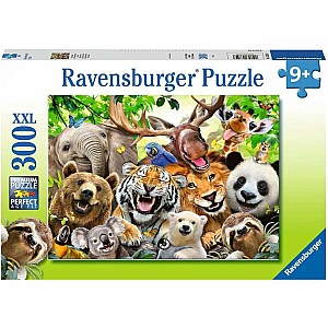 Exotic Animals Selfie 300 Pc Puzzle