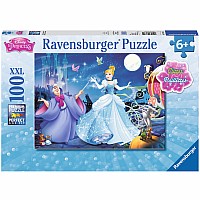 Adorable Cinderella - 100 Piece Glitter Puzzle