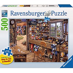 Dad's Shed  (500 pc Large Format Puzzle)