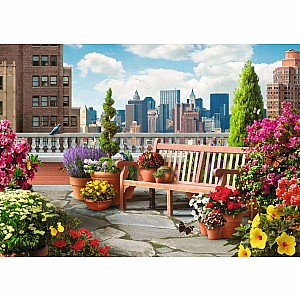500 Piece Rooftop Garden Puzzle