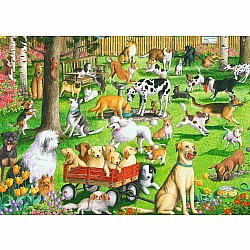 At the Dog Park 500pc puzzle