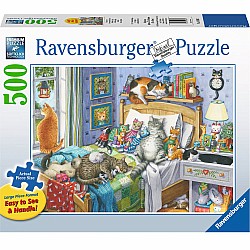 Ravensburger "Cat Nap" (500 pc Large Format Puzzle)