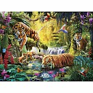 1500 Piece Puzzle, Tranquil Tigers