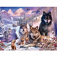 Wolves in the Snow 2000 pc Puzzle