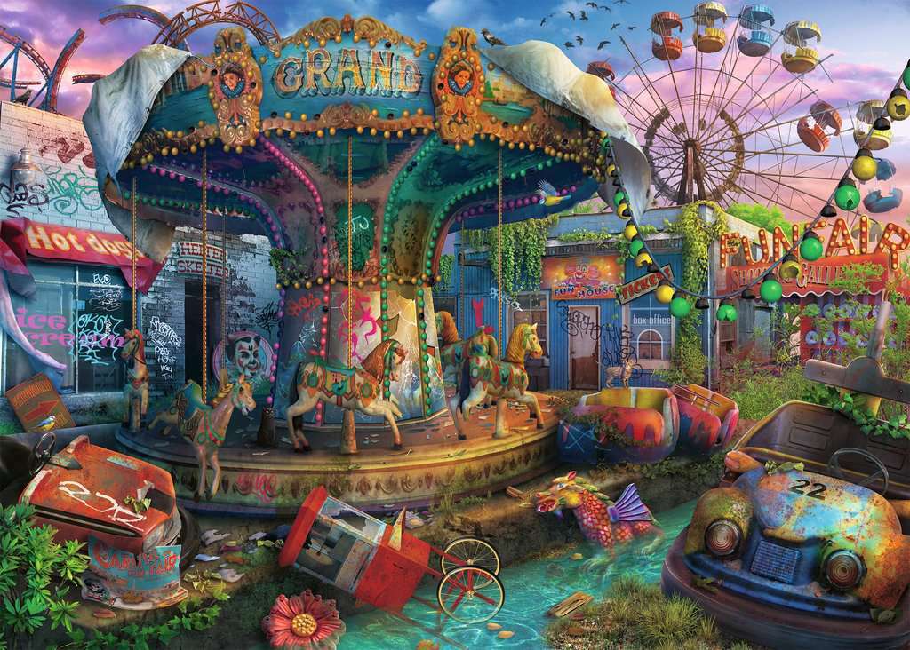 Gloomy Carnival (1000 pc Puzzle)