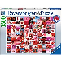 99 Beautiful Red Things (1500 pc Puzzle)