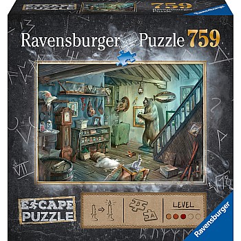Ravensburger "Escape: Forbidden Basement" (759 Pc Escape Puzzle)