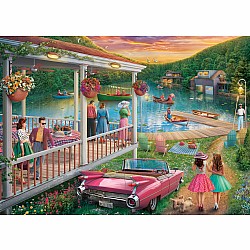 Ravensburger "Summer at The Lake" (300 pc Large Format Puzzle)