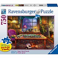 Ravensburger 750 Piece Jigsaw Puzzle: Puzzler's Place