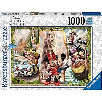 Vacation Mickey and Minnie (1000pc puzzle)