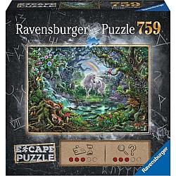 Ravensburger "Escape: The Unicorn" (759 Pc Escape Puzzle)