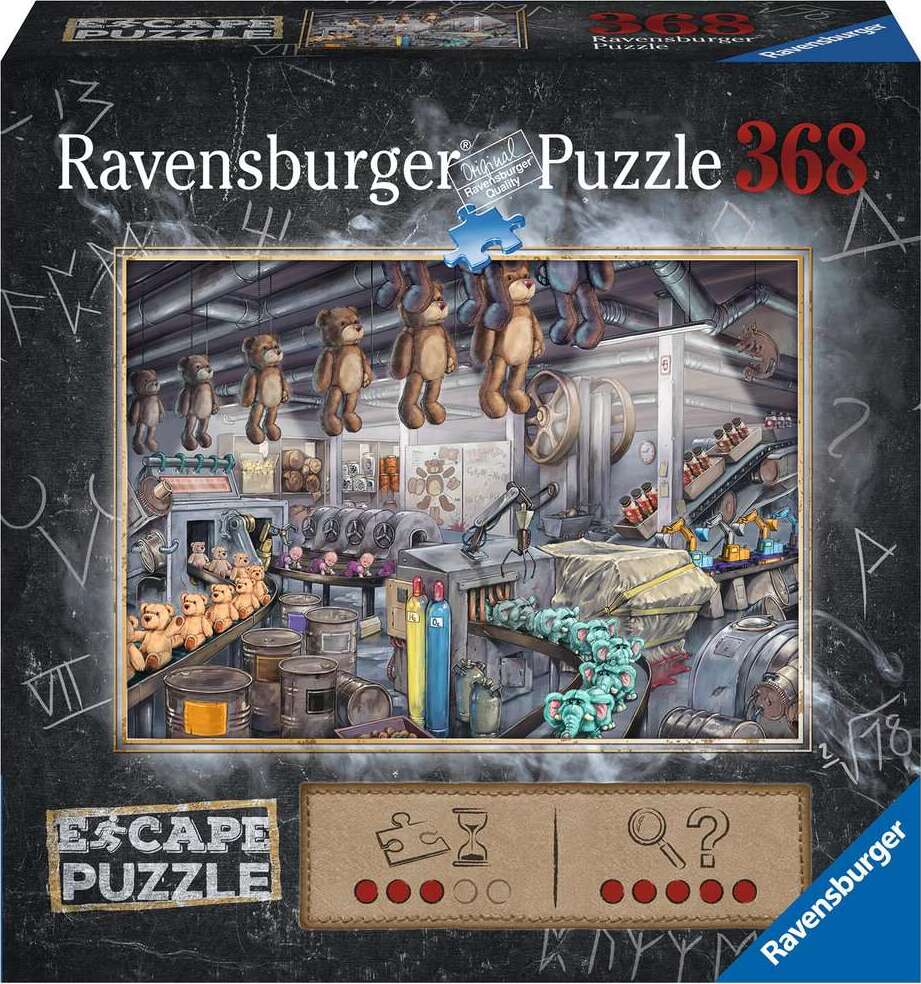 Escape: The Toy Factory (368 pc) Ravensburger - Kite and Kaboodle