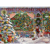 Ravensburger 500 Piece Jigsaw Puzzle: The Christmas Shop