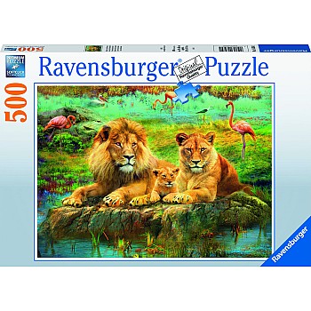 Ravensburger "Lions In The Savannah" (500 Pc Puzzle)