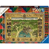 Ravensburger Hogwarts Map 1500pc Puzzle