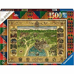 Hogwarts Map (1500 pc Puzzle)