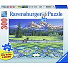 300 Piece Puzzle, Mountain Quiltscape Large Format