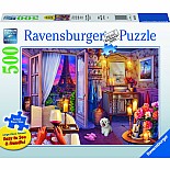 Cozy Bathroom (500 pc Large Format Puzzle)