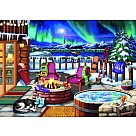 500 Piece Puzzle, Northern Lights (Large Format)