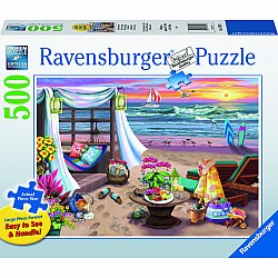 Ravensburger "Cabana Retreat" (500 Pc Large Format Puzzle)