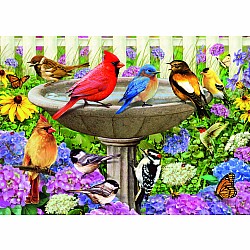 500pc Puzzle - At The Birdbath