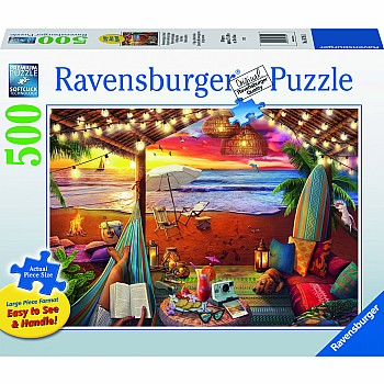 Ravensburger "Cozy Cabana" (500 Pc Large Format Puzzle)