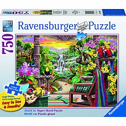 Ravensburger "Tropical Retreat" (750pc Large Format Puzzle)