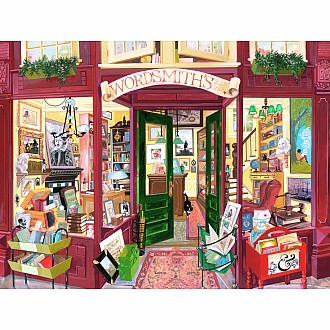 Wordsmith's Bookshop (1500 pc puzzle)