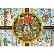 Ravensburger 500 Piece Jigsaw Puzzle: Christmas Songbirds