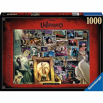 Disney Villainous: Cruella de Vil (1000 pc Puzzle)