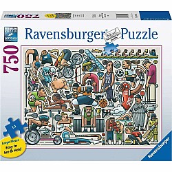 Ravensburger "Athletic Fit" (750 pc Large Format Puzzle)