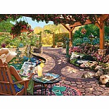 Cozy Backyard Bliss (750 pc Large Format Puzzle)