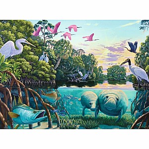 Manatee Moments (500 pc Puzzle)