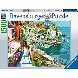 Ravensburger "Romance in Cinque Terre" (1500 pc Puzzle)