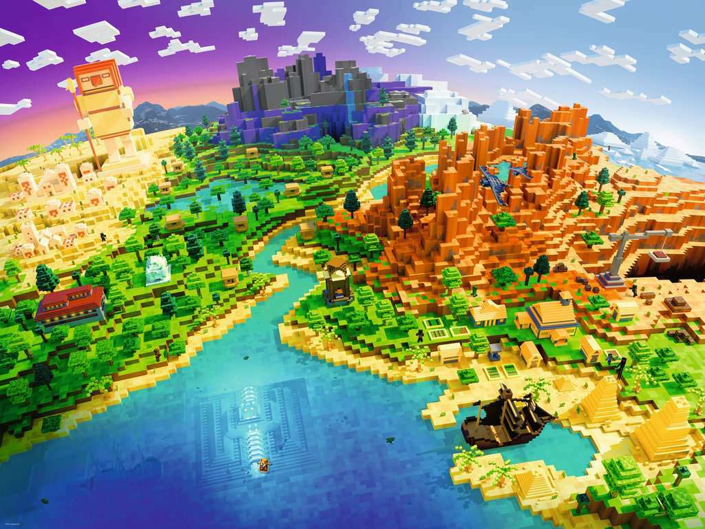 World of Minecraft (1500 pc Puzzle)