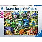 1000 Piece Puzzle, Beautiful Mushrooms
