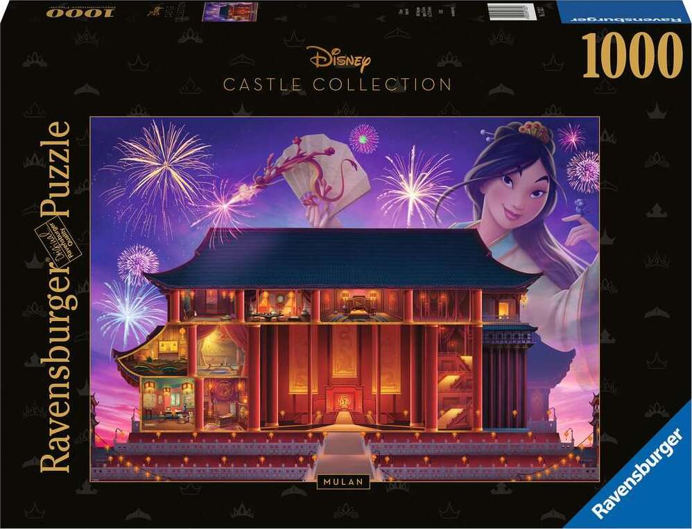Disney Castles: Mulan (1000 pc Puzzles) - Imagine That Toys