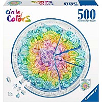 Circle of colors: 500pc Rainbow Cake 