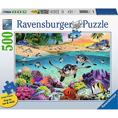 Race of the Baby Sea Turtles (500 pc LF) Ravensburger