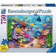  750 pc Lg Format Tropical Reef Life 