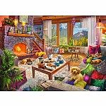 1000pc Cozy Cabin