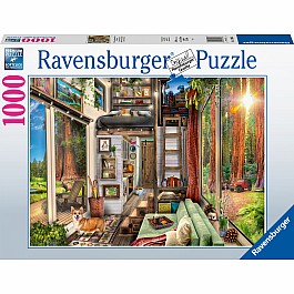Redwood Forest Tiny House (1000 pc Puzzles)