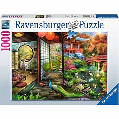 Kyoto Japanese Garden Teahouse (1000 pc Puzzles)