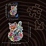 150pc Fox (Shaped Wooden Puzzle)